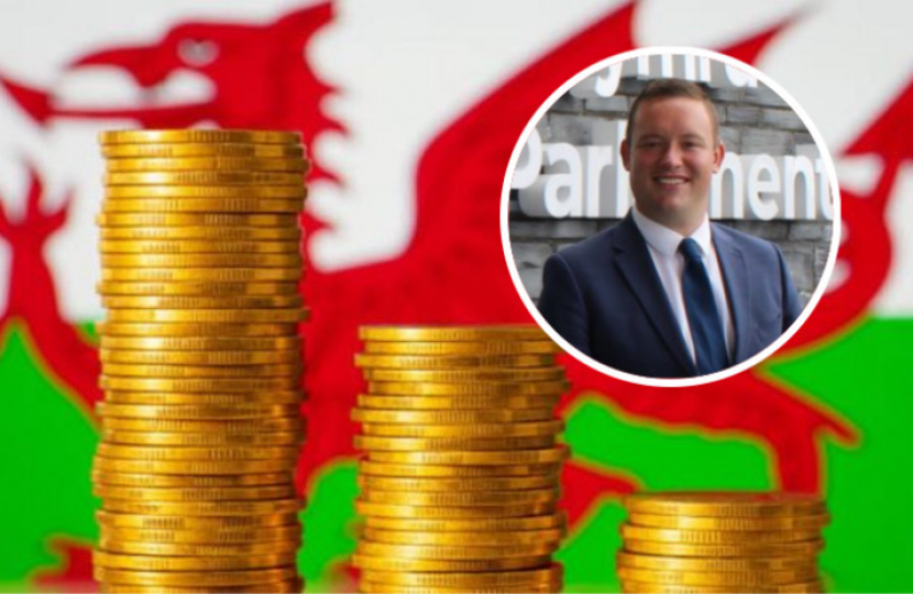 Welsh Budget Gareth Davies Senedd Member